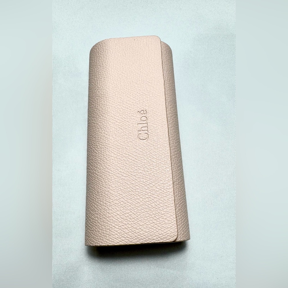 Chic Blush Pink Sunglasses Case Box Chloe - Picture 4 of 9
